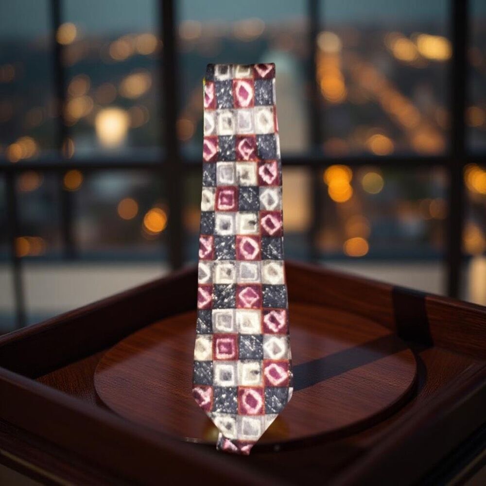 Vintage Elizabeth Nell Silk Tie